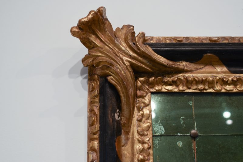 17th Century Venetian Ebonized and Giltwood Mirror - Image 3