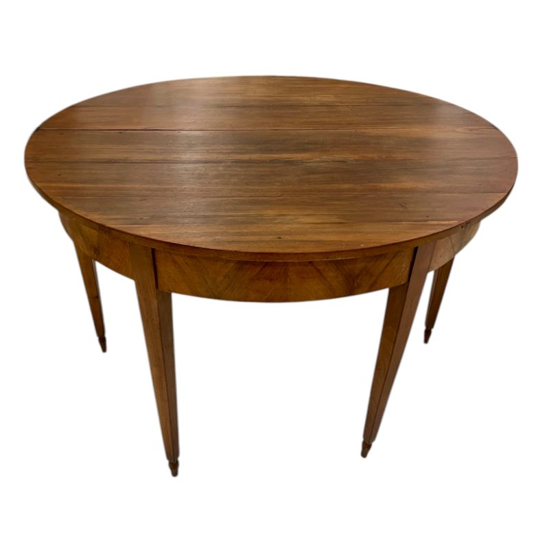 19th Century Walnut Directoire Table - Image 2