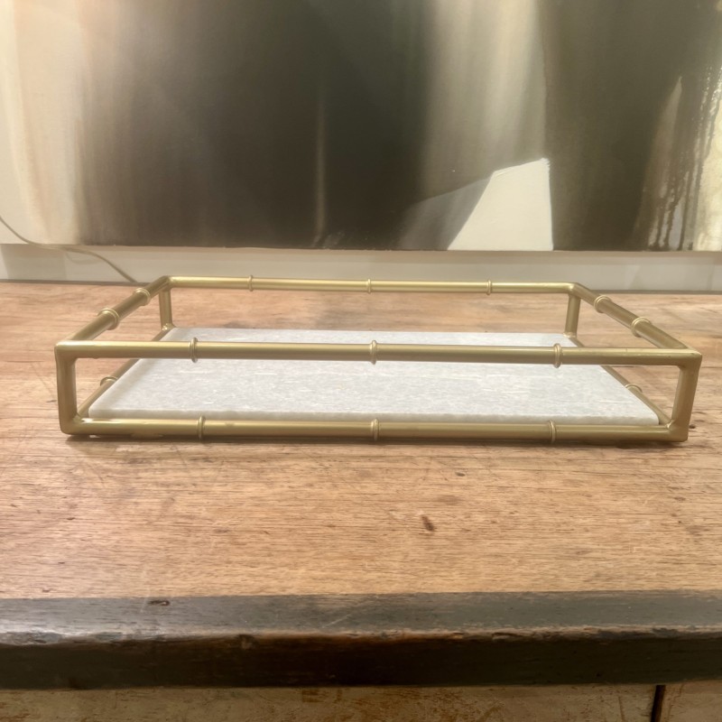 Faux Bamboo Tray - Small - Image 2