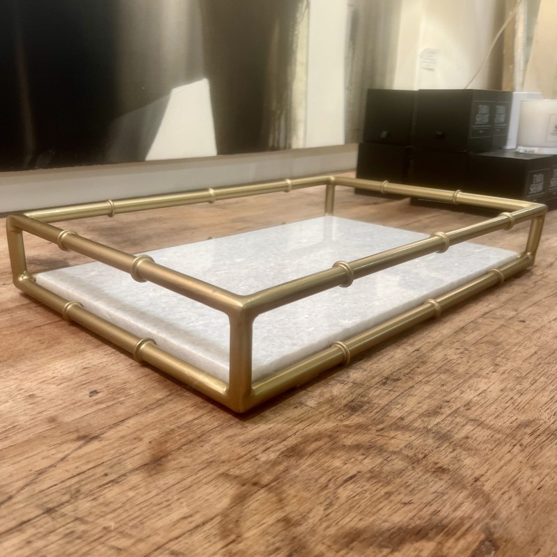 Faux Bamboo Tray - Small - Image 3