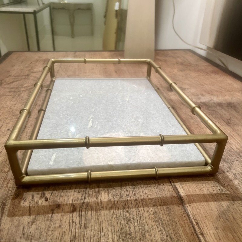 Faux Bamboo Tray - Small - Image 5