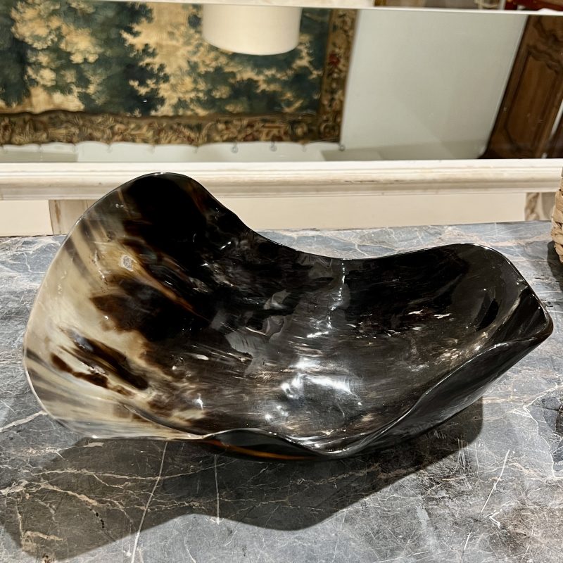 Large Cow Horn Bowl (Three Available) - Image 6