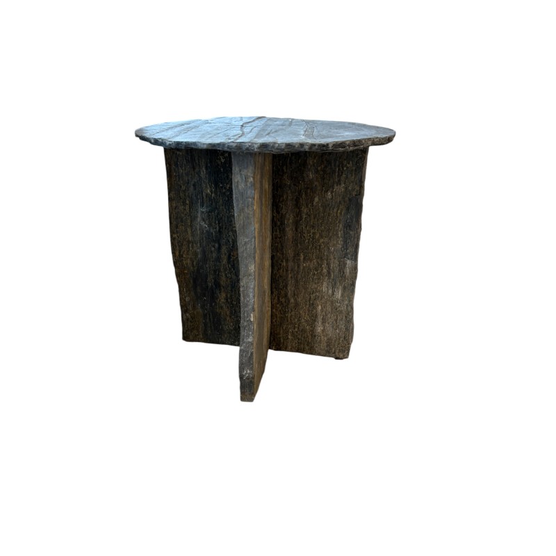 French Slate Side Tables (priced individually - 2 available) - Image 7