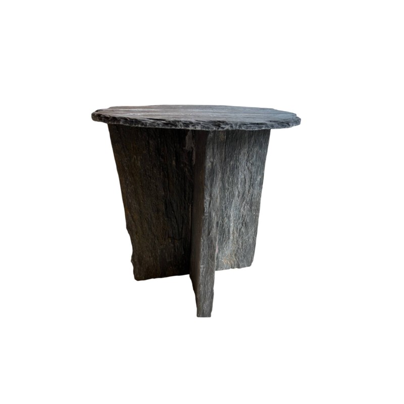 French Slate Side Tables (priced individually - 2 available) - Image 2