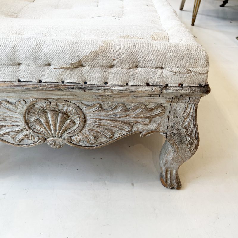 Swedish 18th Century Baroque Backless Bench - Image 2