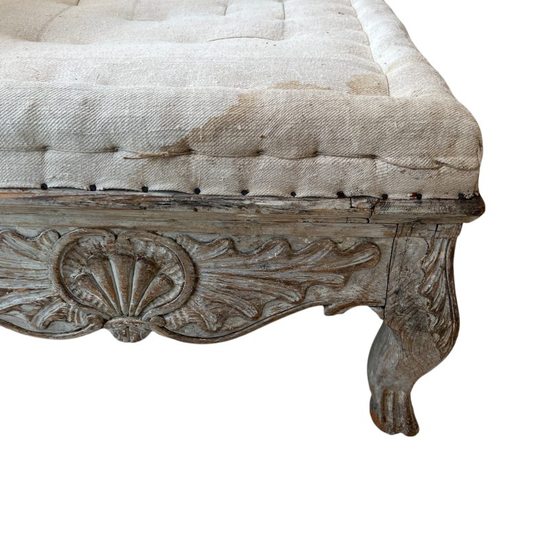 Swedish 18th Century Baroque Backless Bench - Image 3