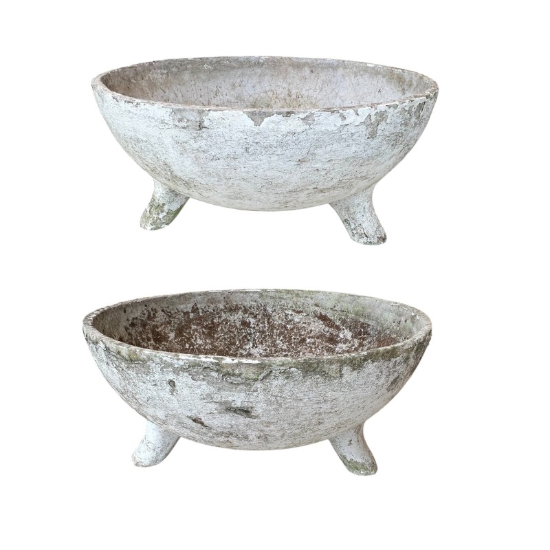 Pair of Small Willy Guhl Planters