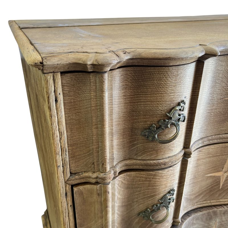 Danish 18th Century Marquetry Chest - Image 5