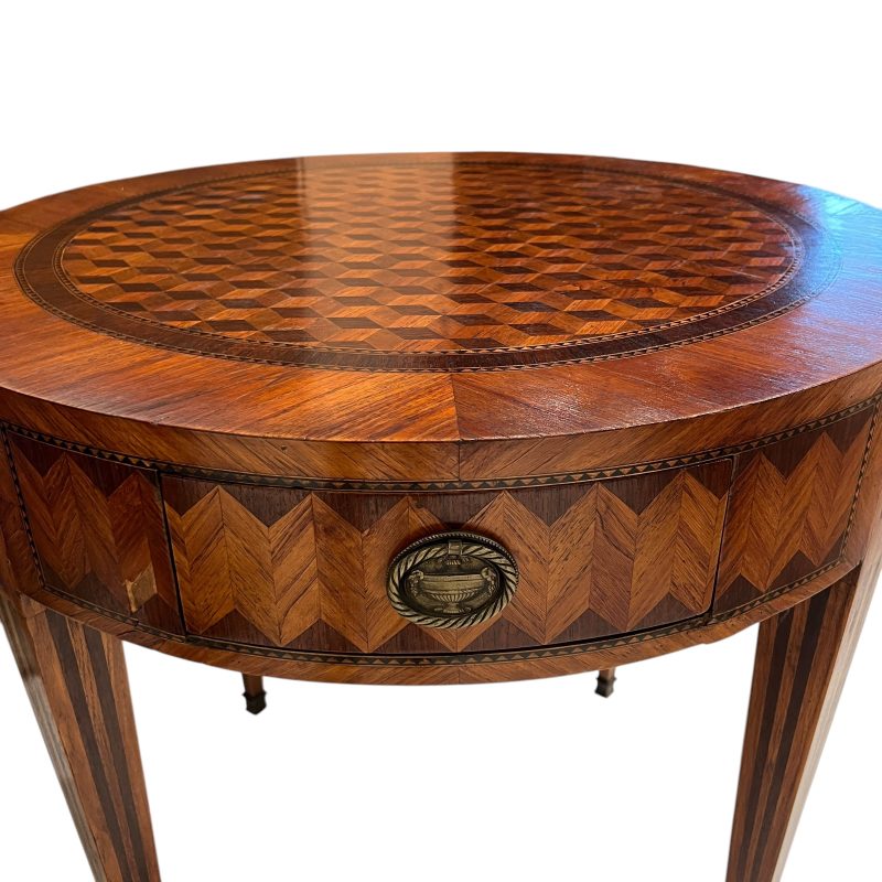 Italian 18th Century Marquetry Game Table - Image 3