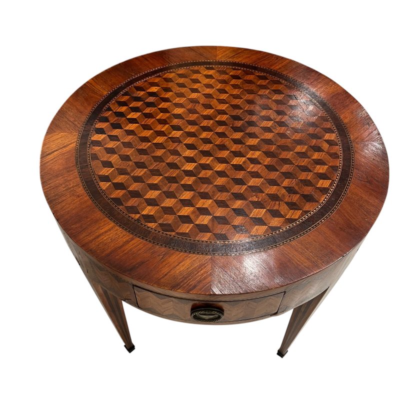 Italian 18th Century Marquetry Game Table - Image 2