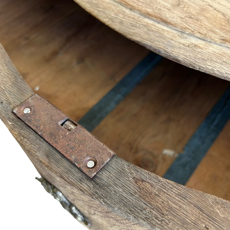 Danish 18th Century Marquetry Chest - Image 7