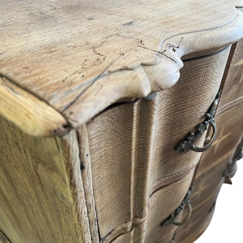 Danish 18th Century Marquetry Chest - Image 6