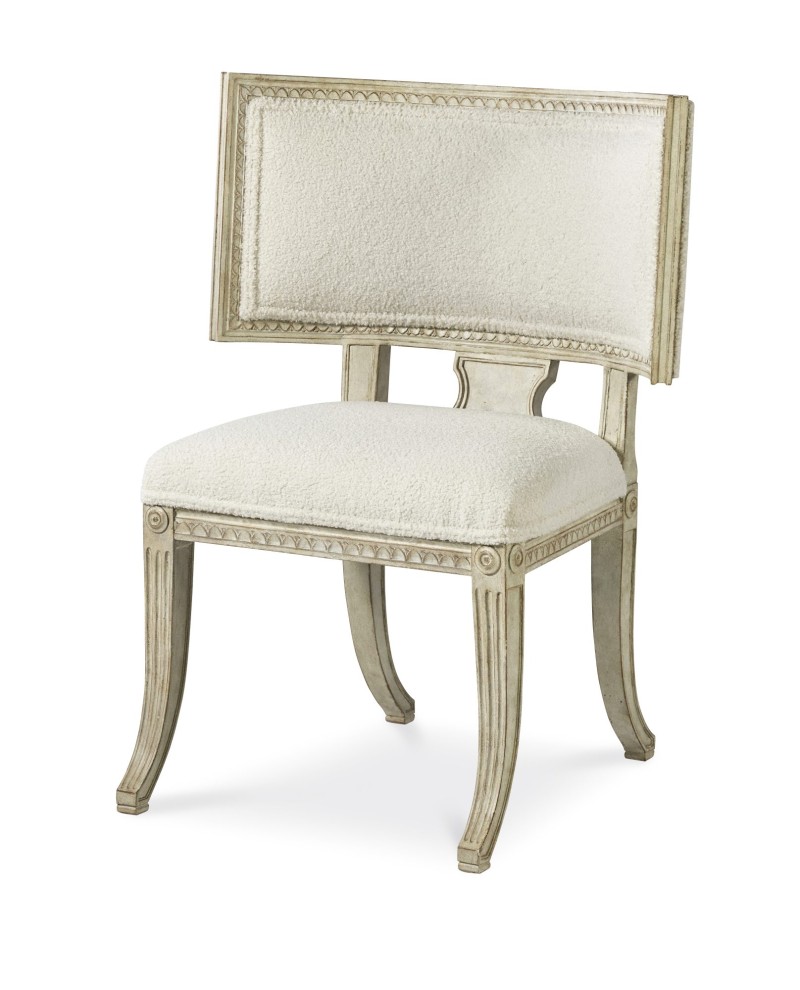 Lars Accent Chair - Swedish Scraped White