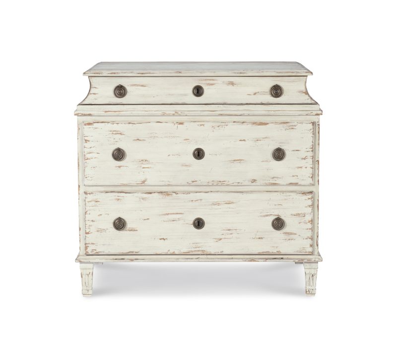 Alexandre I Nightstand - Swedish Scraped Bone - Image 2