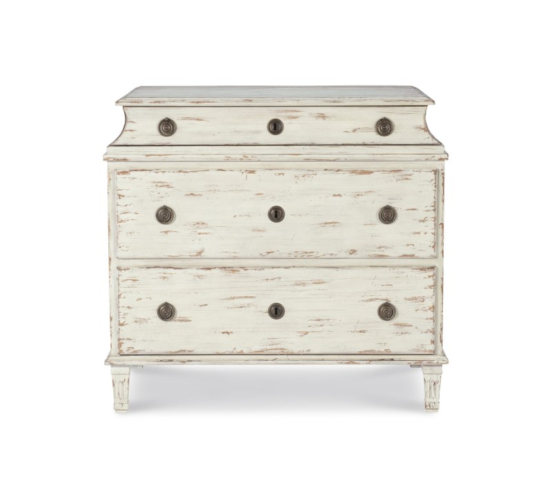 Alexandre I Nightstand - Swedish Scraped Bone - Image 2