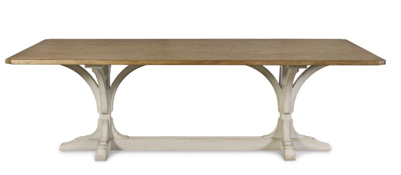 Lucca I 96" Dining Table - Wood Top - Image 2