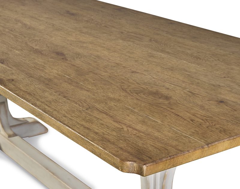 Lucca I 96" Dining Table - Wood Top - Image 3