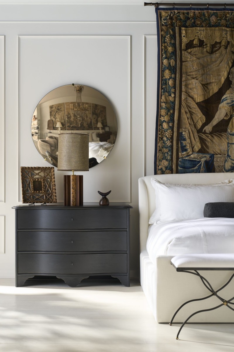 Le Maurice Three Drawer Dresser - Swedish Matte Noir - Image 3