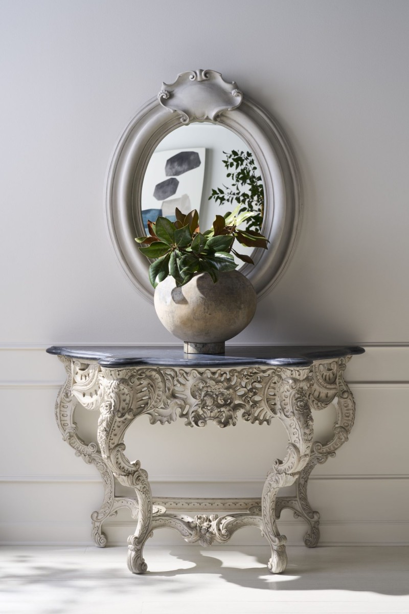 Victoire Console Table - French Painted Blanc - Image 3