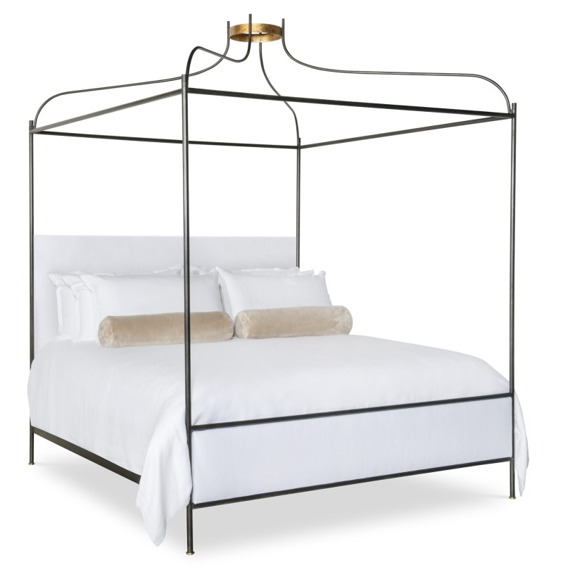 Venetian King Bed W/Canopy - Square HB