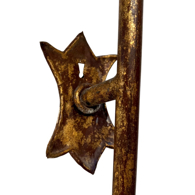 20th Century Italian Large Iron Sconces (2 pair available) - Image 8