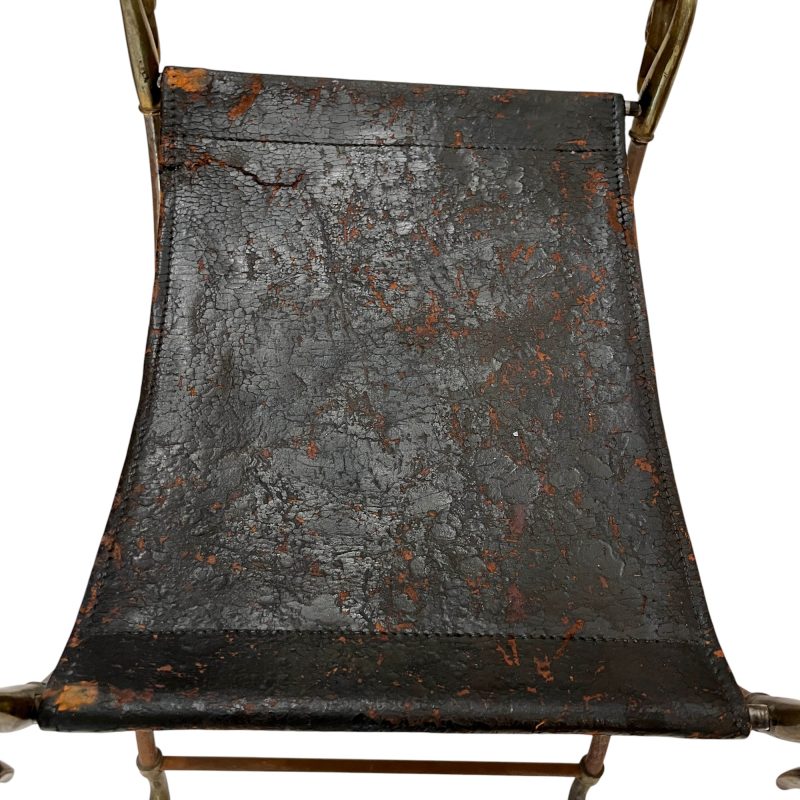 French 19th Century Bronze & Iron Bench - Image 5