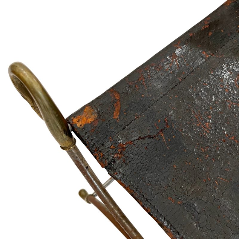 French 19th Century Bronze & Iron Bench - Image 9